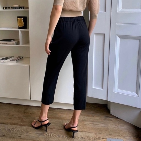 Aritzia Babaton Cohen Black Pant Trousers 4 - Picture 2 of 10